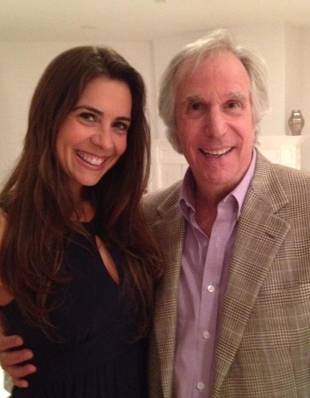 Devin Alexander with Henry Winkler