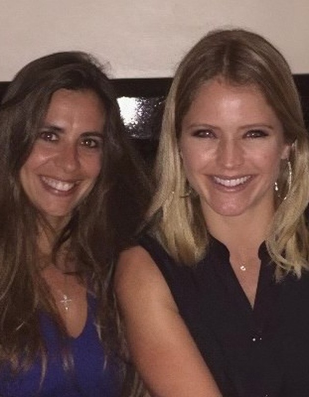 Devin Alexander with Sara Haines